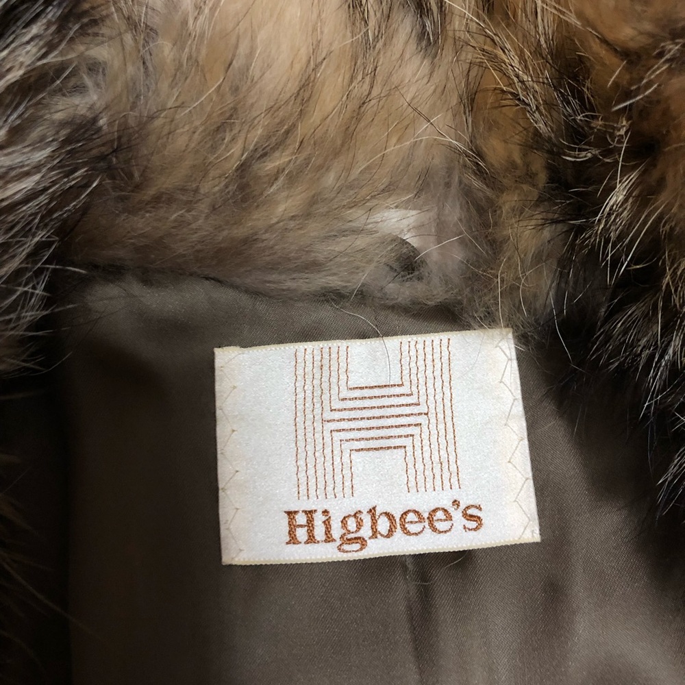 Vintage Higbees Fur Coat - Picture 4 of 8